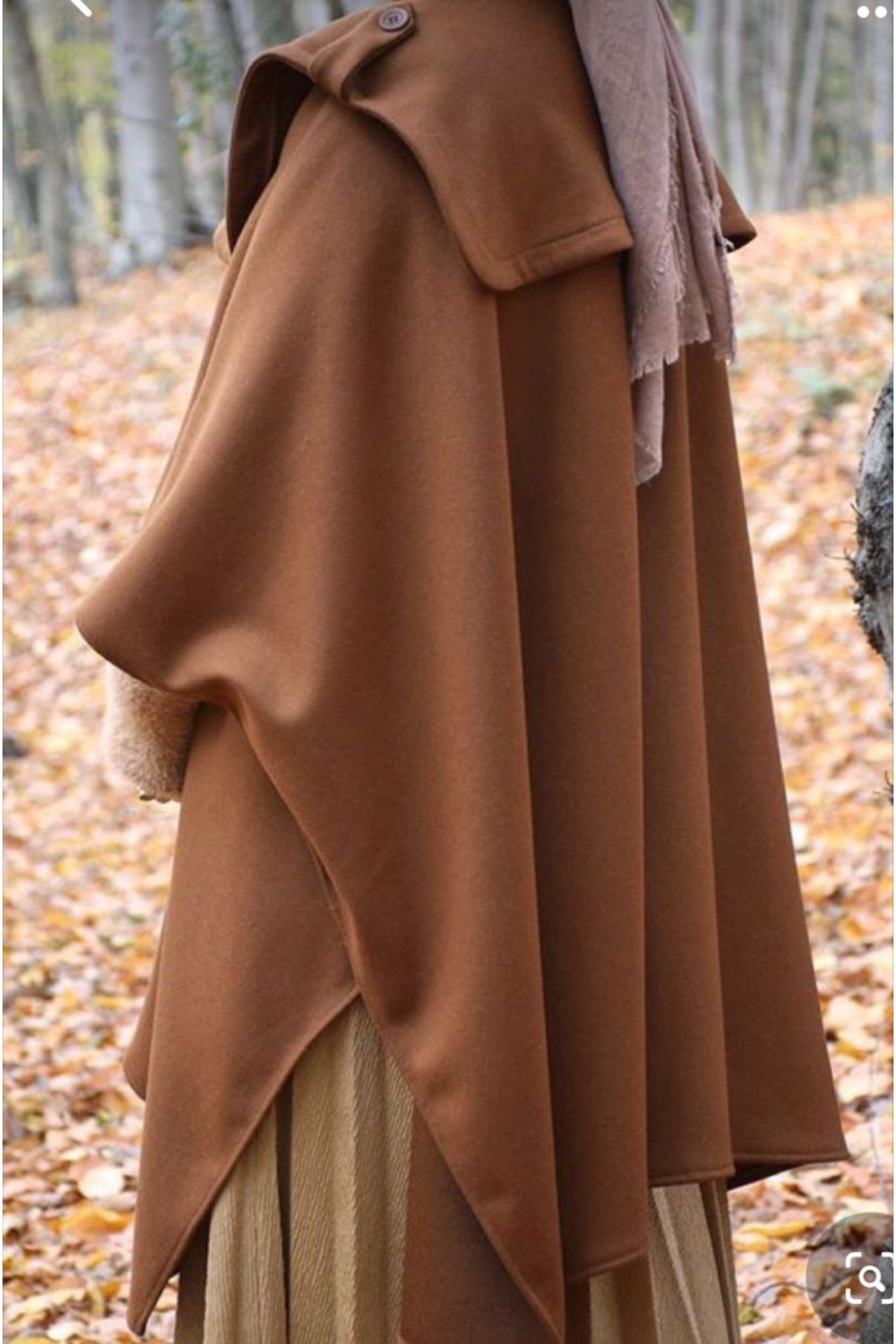 Estrella Manteau Cape Femme