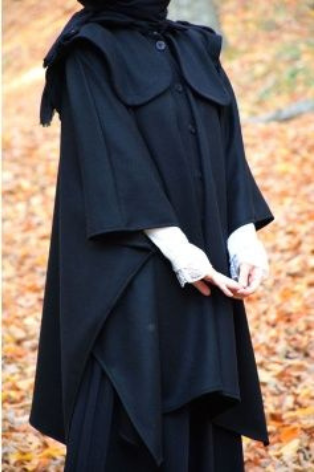 Estrella Manteau Cape Femme