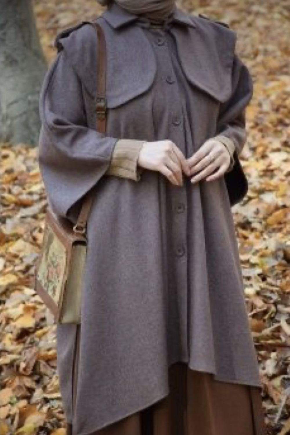 Estrella Manteau Cape Femme