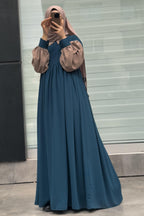 Robe Queen Bouffante - bordeaux vue latérale